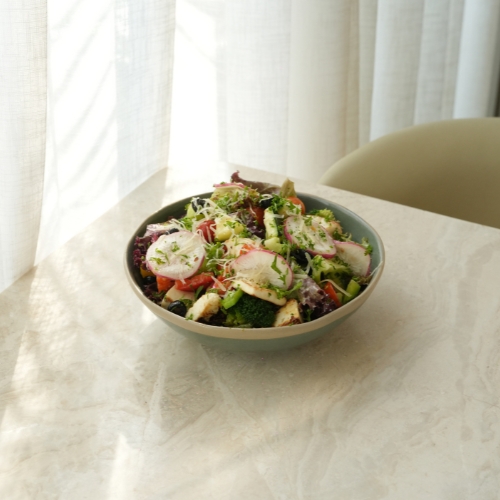 Seasoned Cottage Cheese Salad