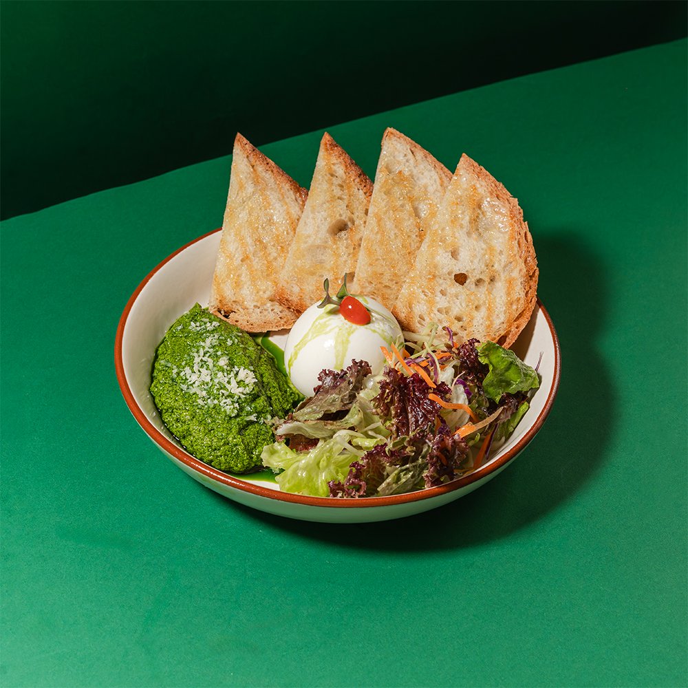 Pesto Burrata Bowl